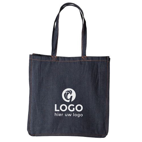 Canvas Shopper breit | Denim - Bild 1